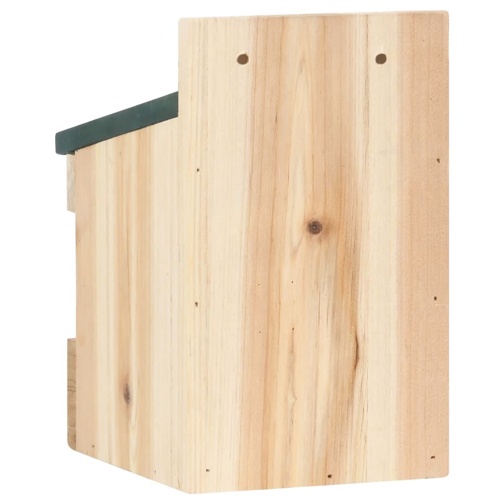vidaXL Шпаківня 4 шт 12x16x20 см Дерево Ялини